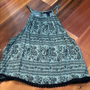 Super cute army green blouse